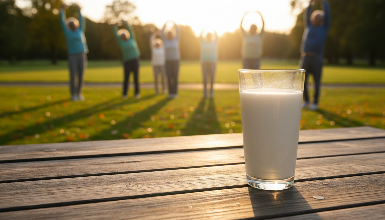 60 Yaş Üstü İçin Kritik Bulgu: Egzersiz Sonrası Süt Tüketimi Kemik Erimesine Karşı Kalkan Oluyor