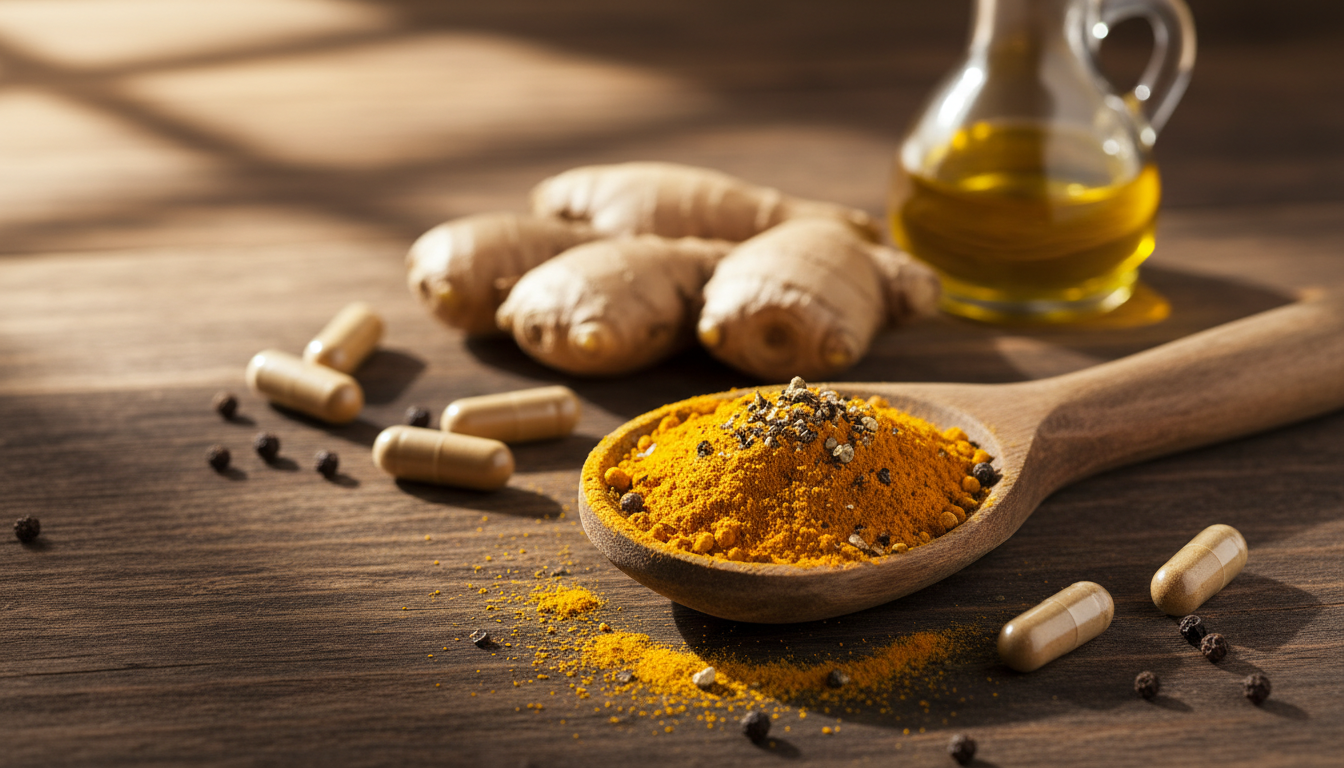 İbuprofene Doğal ve Güçlü Bir Alternatif: Zerdeçal, Karabiber ve İltihaplanmanın Kök Nedenleri