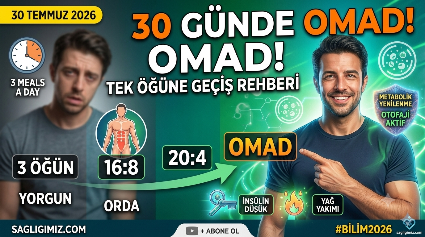 Aralıklı Oruç ve OMAD Sistemi: Üç Öğünden Tek Öğüne Uzanan Sağlık ve Kilo Yönetimi Yolculuğu